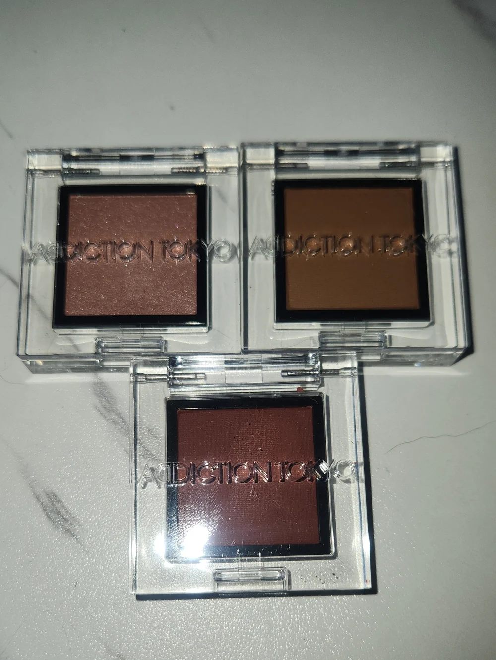 Addiction Tokyo Trio Eyeshadow Set - In Romanance, Praline, La Mamounia